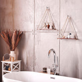 Hanging Shelves - Adjustable Rope